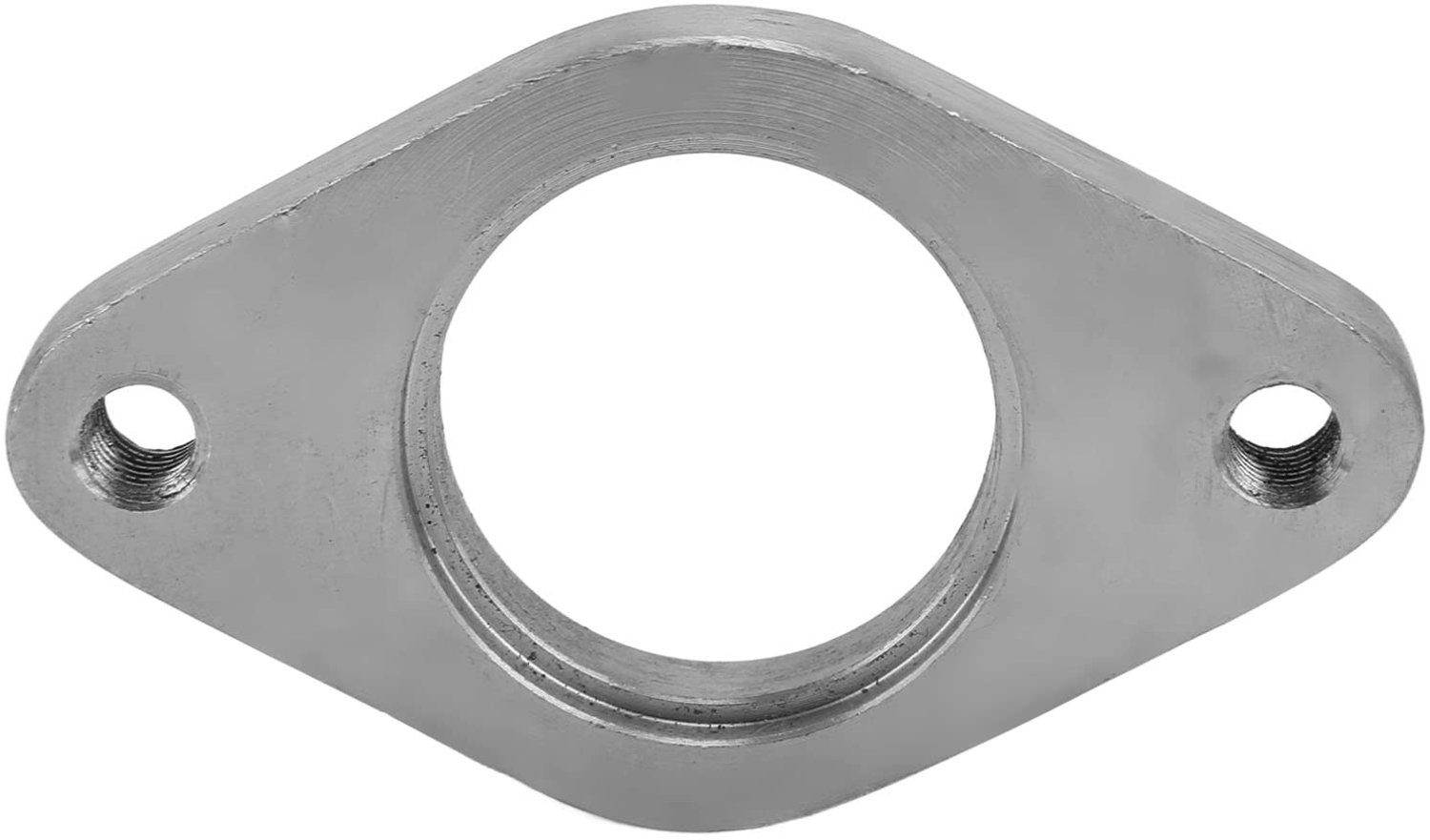 Wastegateflens 38 Mm - Roestvrij Staal - Universeel Geschikt voor Auto's - Duurzaam - Lekvrije Verbinding - Hoge Temperatuur Weerstand - Uitlaatflens