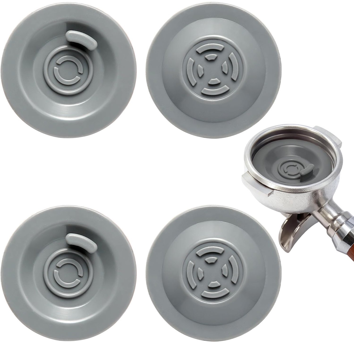 Reinigingsschijf voor Koffiezetapparaat, 54 mm, 4 Stuks