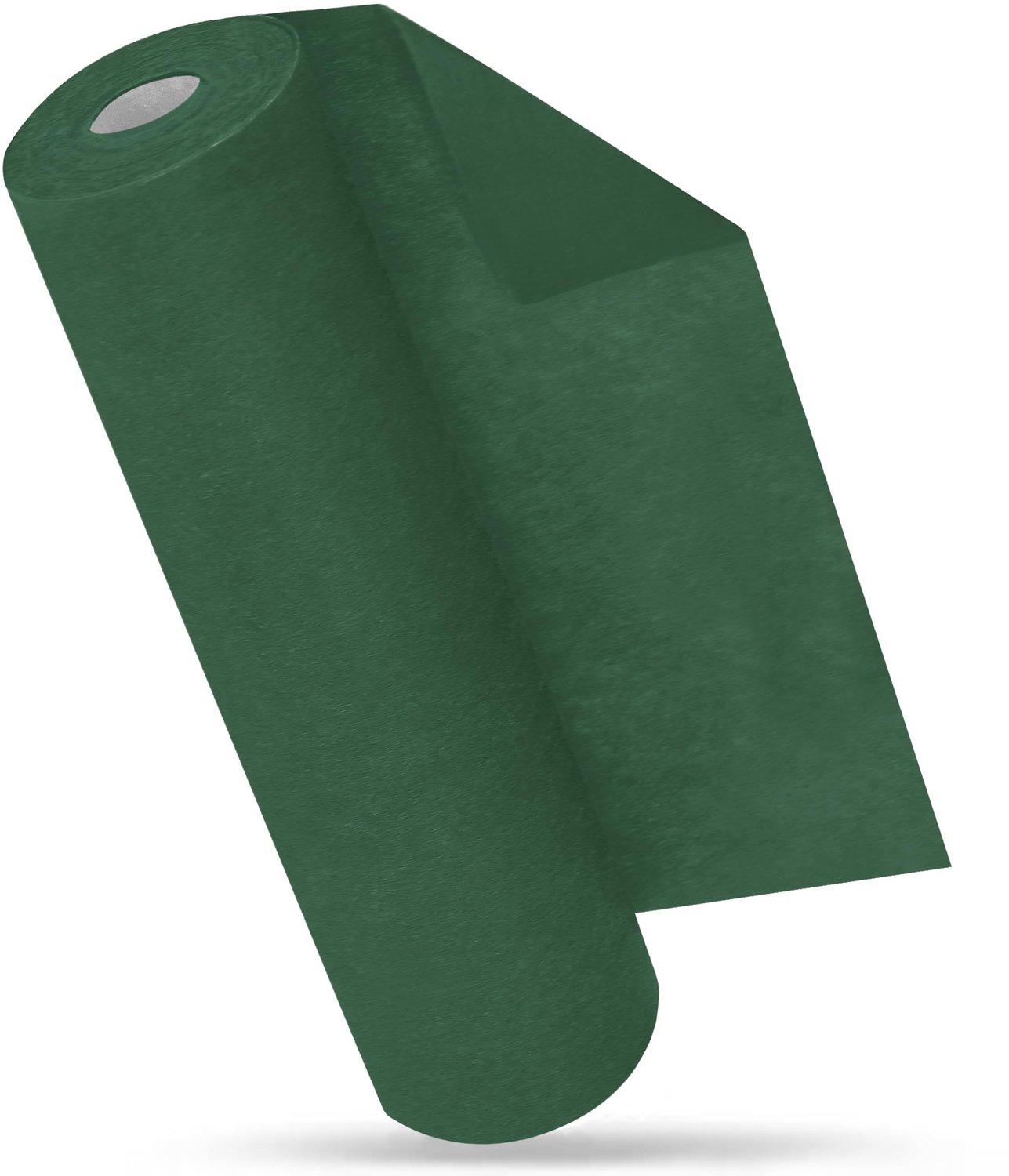 Donkergroen Fleece Tafelrunner van 30 cm x 25 m voor Feestdecoratie