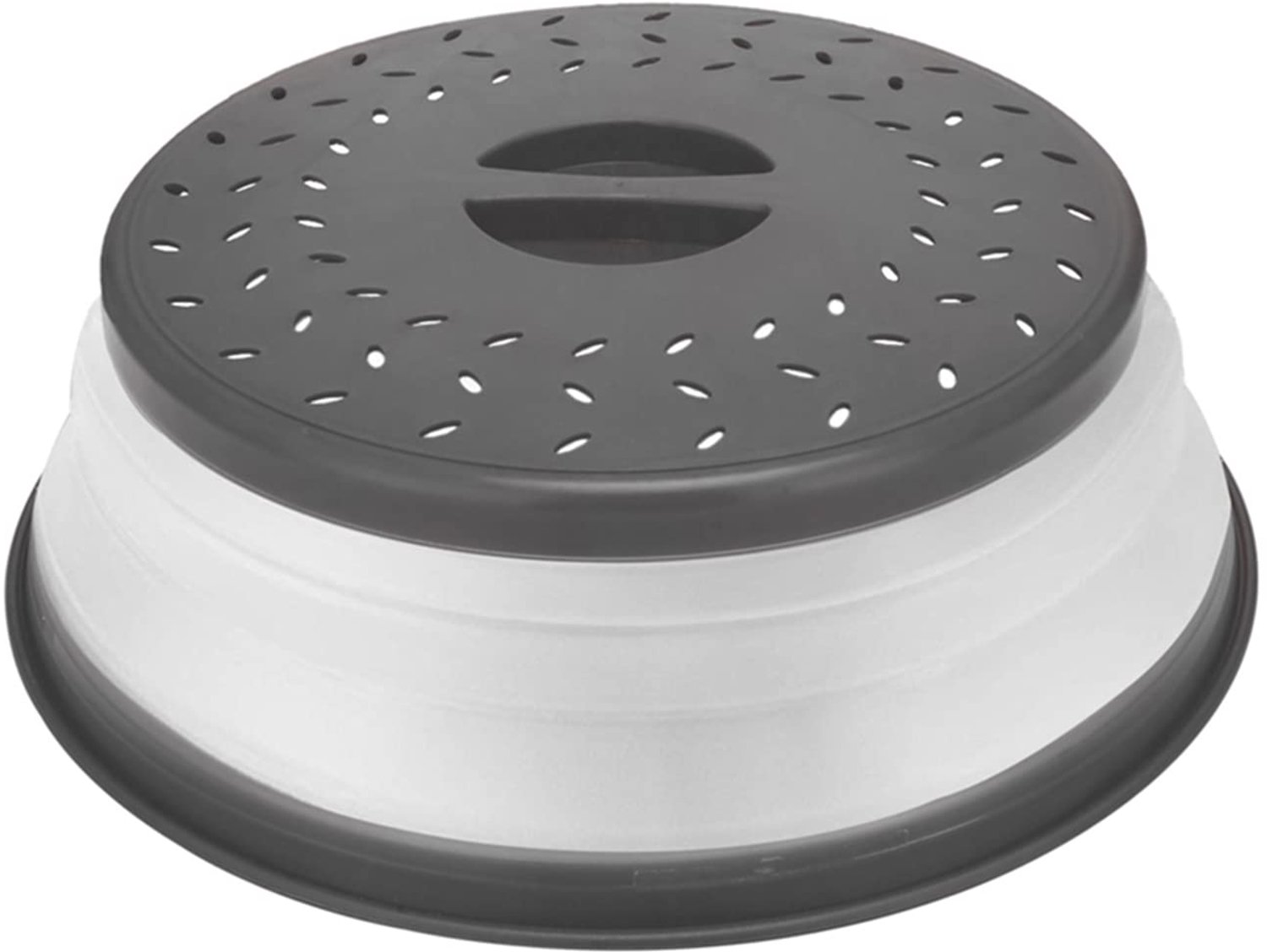 Vouwbare Magnetron Deksel met Handgreep 26,7 cm Grijs
