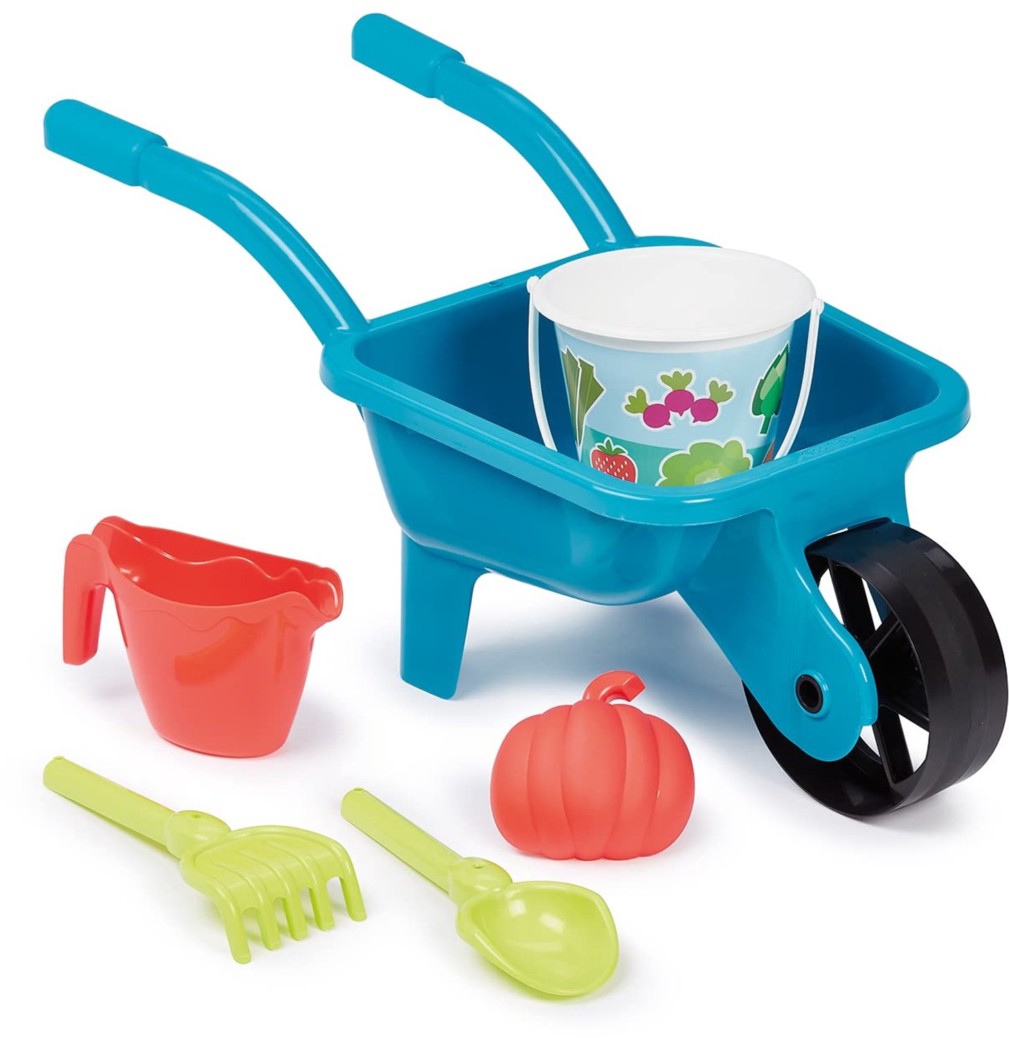 Tuinset met Kruiwagen en Tuingereedschap voor Kinderen