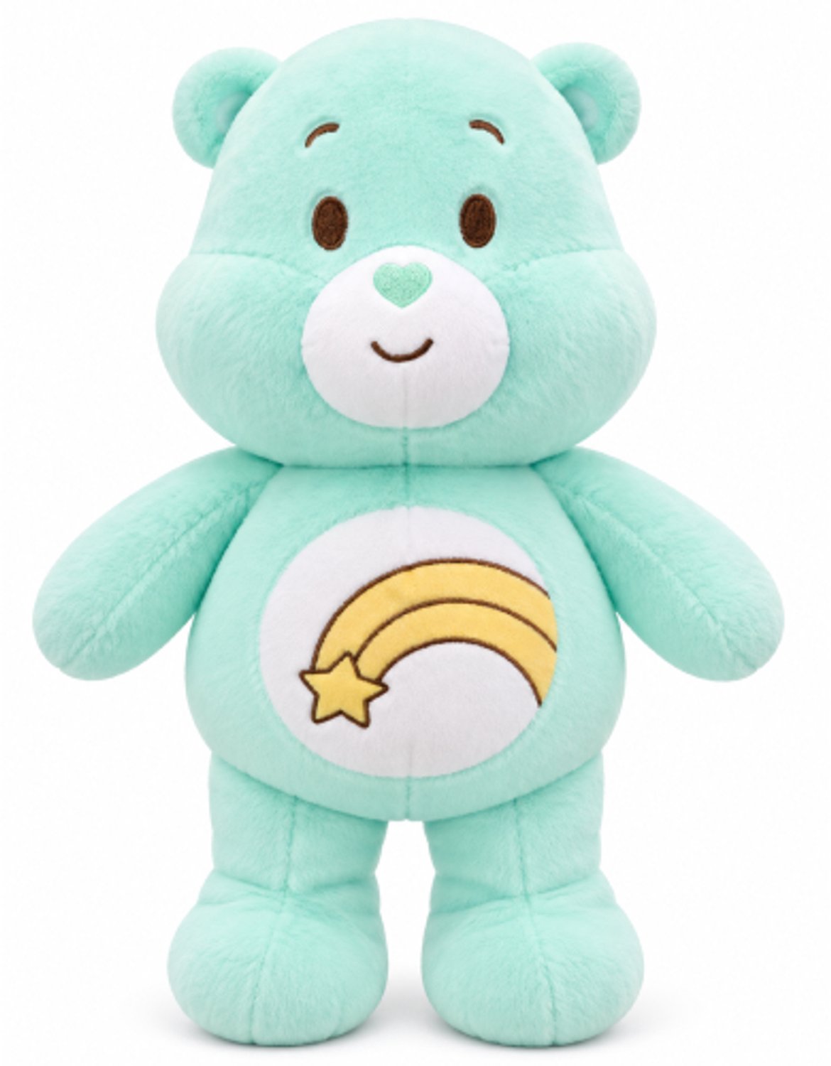 Care Bears Pastel Turquoise Pluche Knuffel Troetelbeertjes 32 cm