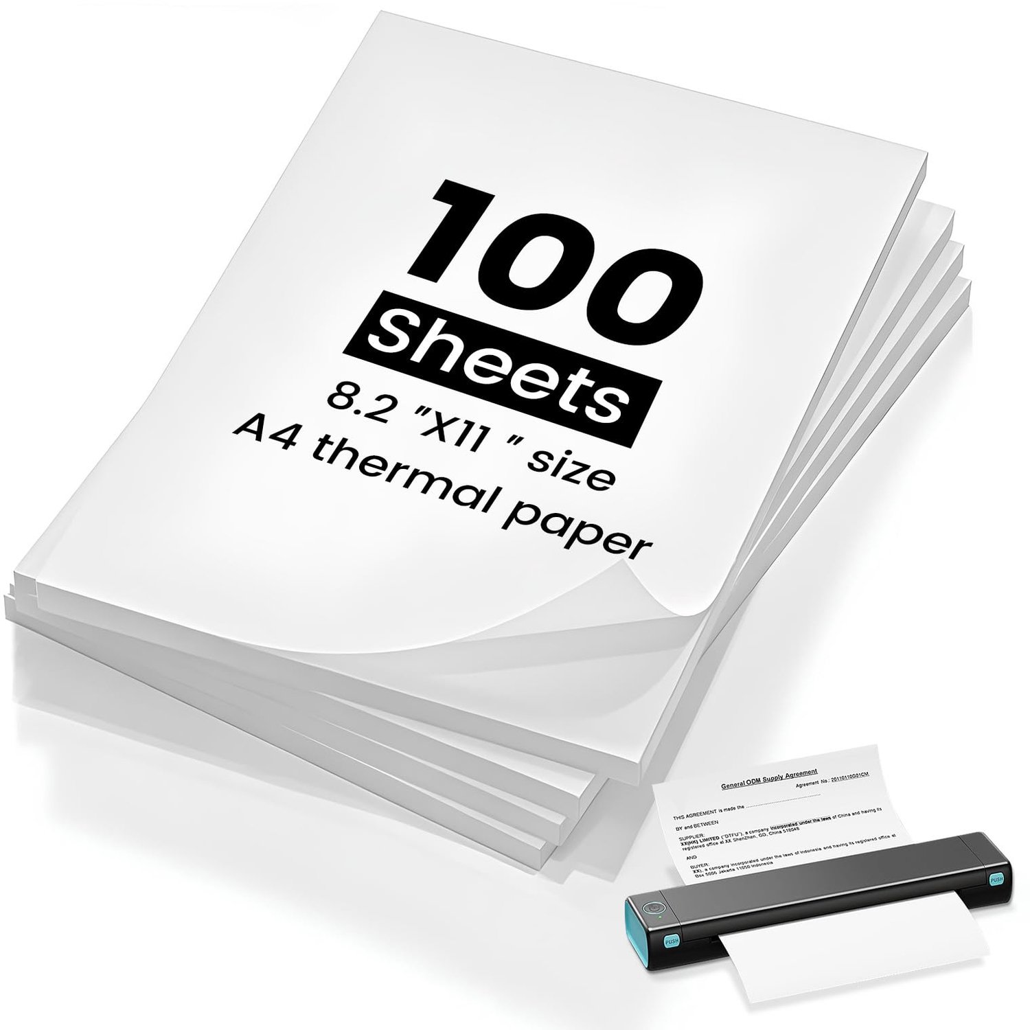 A4 Thermal Paper voor Documenten en Foto's