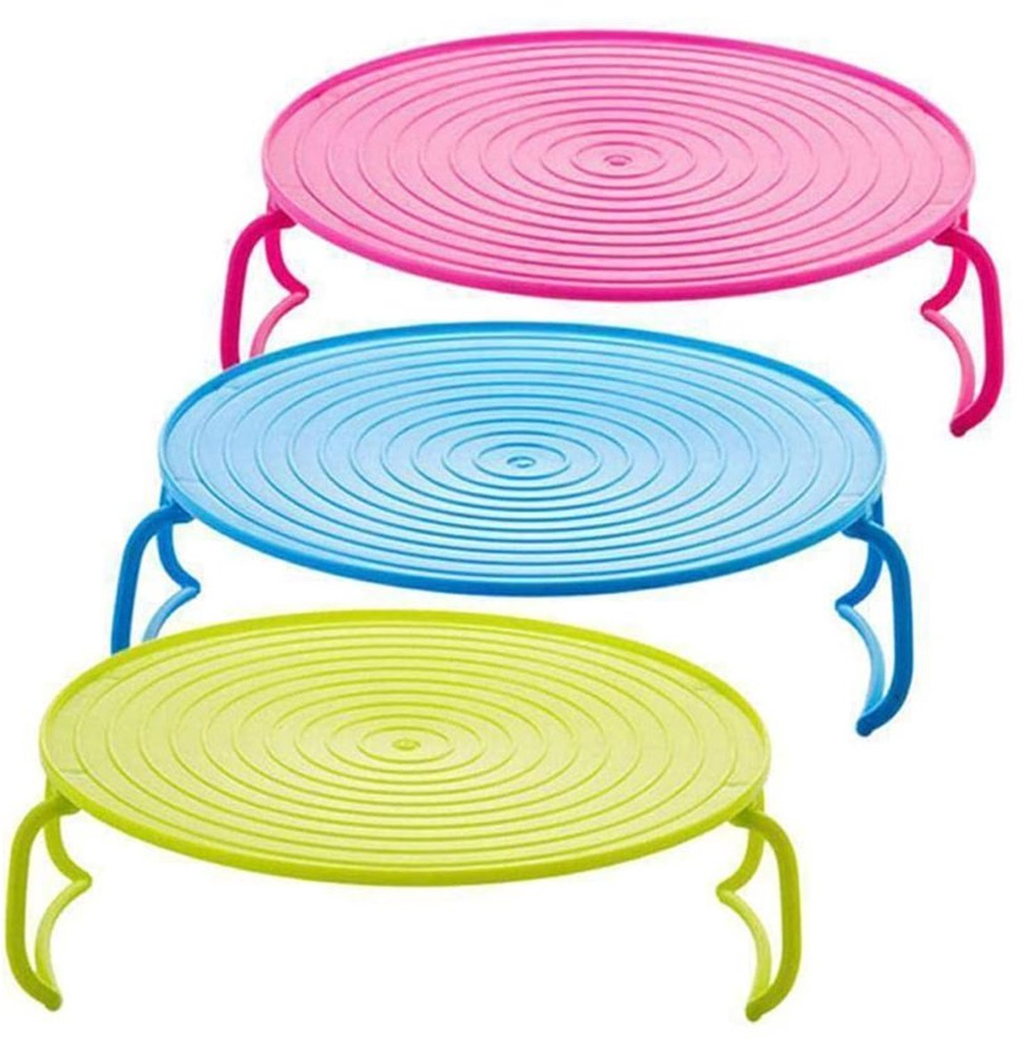 Set van 3 Vouwbare Magnetron Schalen voor Organisatie
