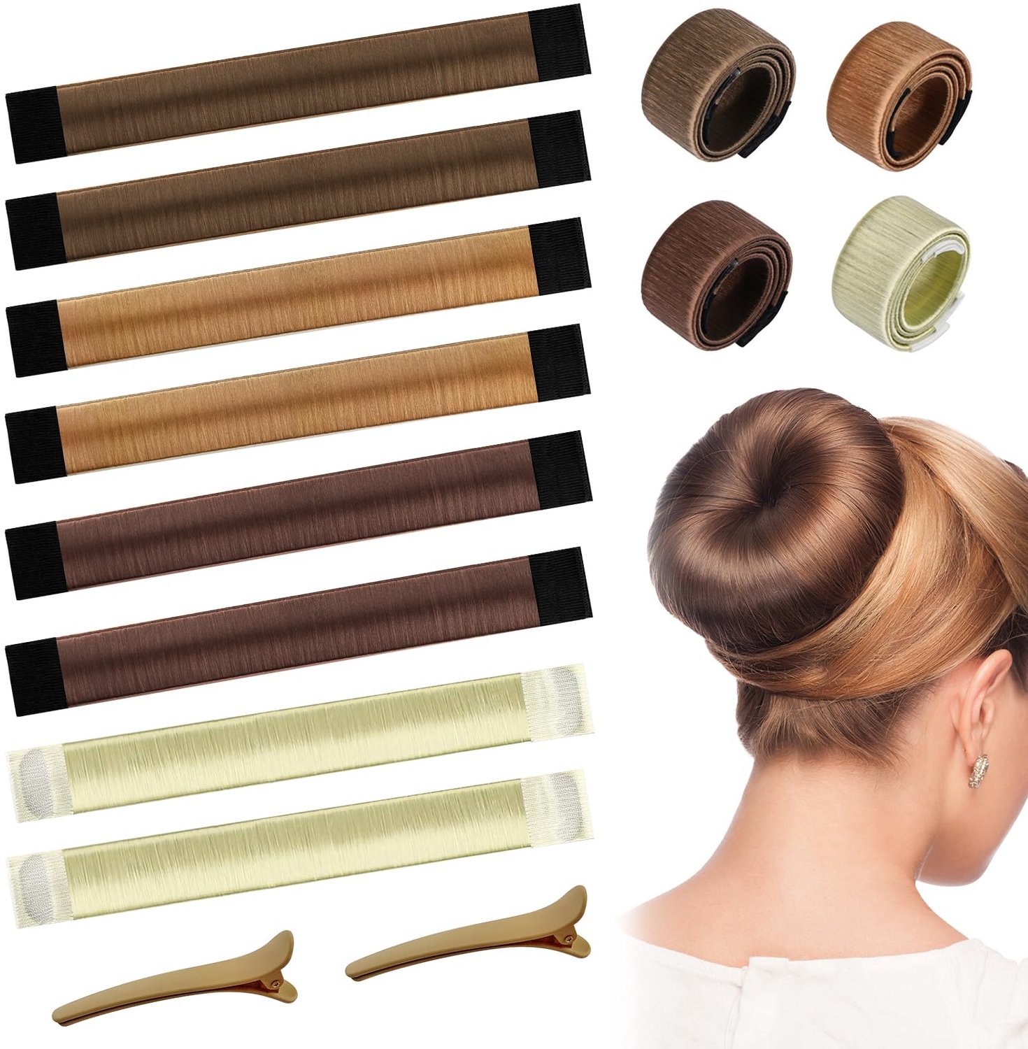 Duttmaker Set voor Vrouwen en Kinderen, 10 Stuks