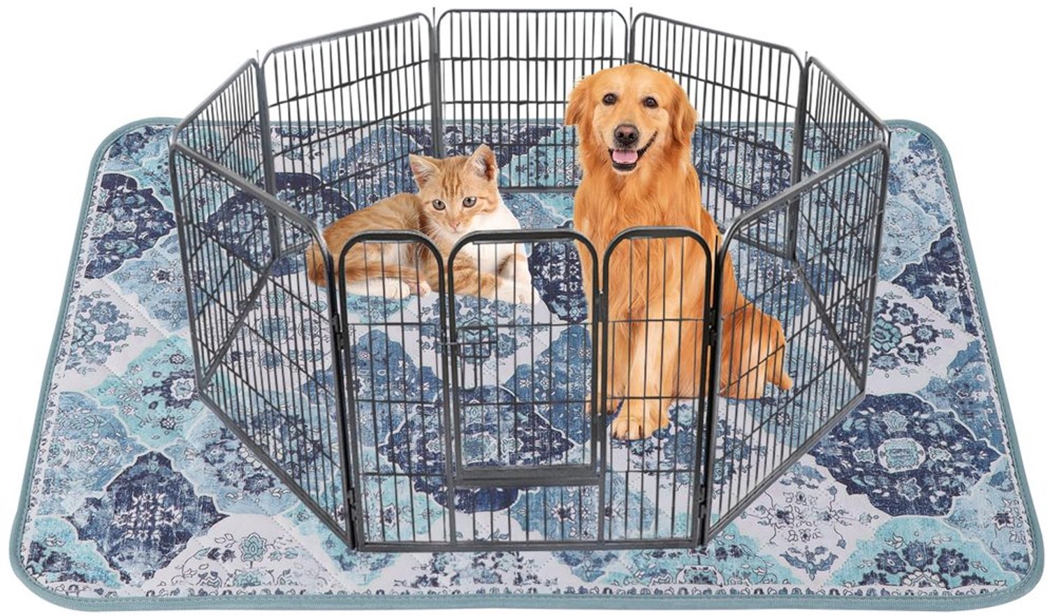 Wasbare Plaspads voor Honden - Super Absorberend en Waterdicht - Blauw