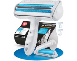 BluePet® RolloTollo 2.0 Zelfreinigende pluisrol, dierenhaarverwijderaar voor huisdierhaar