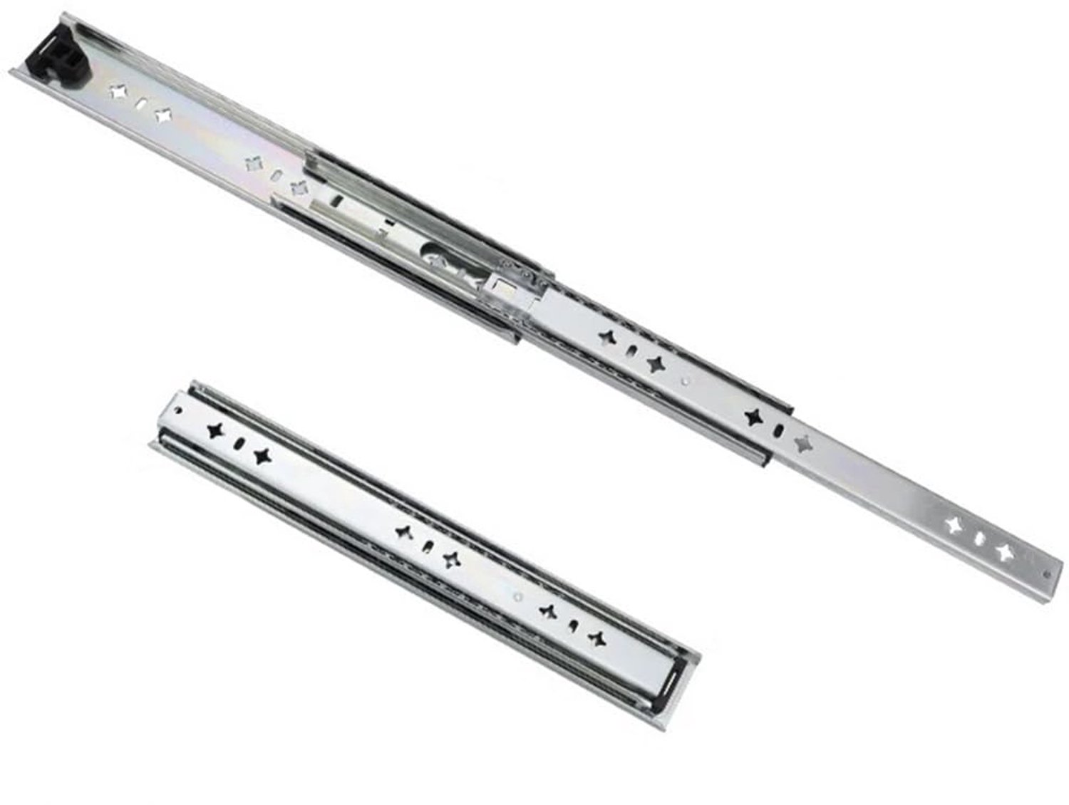 Volledig Uitschuifbare Schuifladenrails 53 x 400 mm
