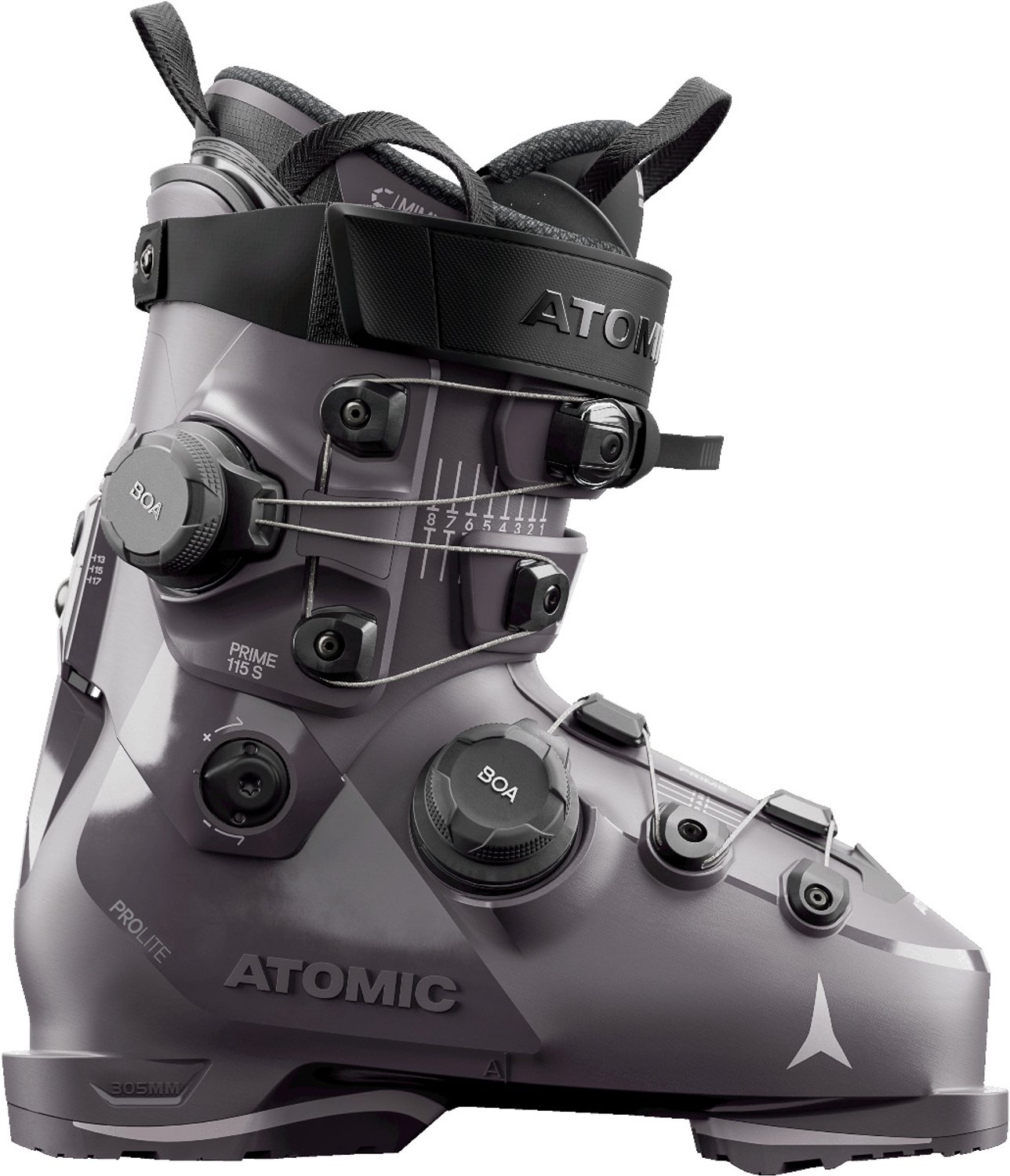 ATOMIC HAWX PRIME 115 S DUAL BOA W Iron ore dust-24/24 5 Grijs