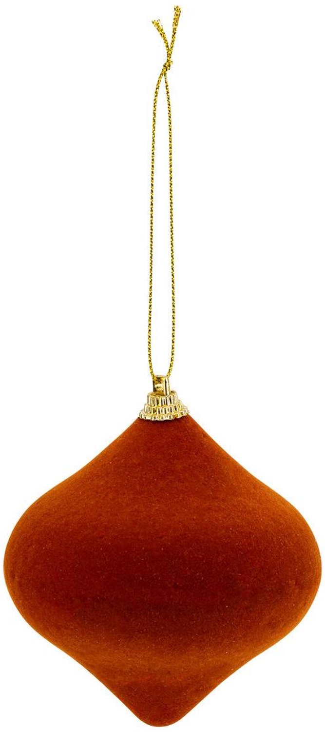 Atmosphera Créateur d'intérieur® SDN PLF BRUIN VEL UI 8CM Marron caramel