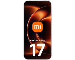 Xiaomi 17 Ultra - 16 GB RAM - 512 GB - Wit - Leica 200MP 75-100mm telephoto - Leica 1" ultra dynamic camera - Leica UltraPure optical design