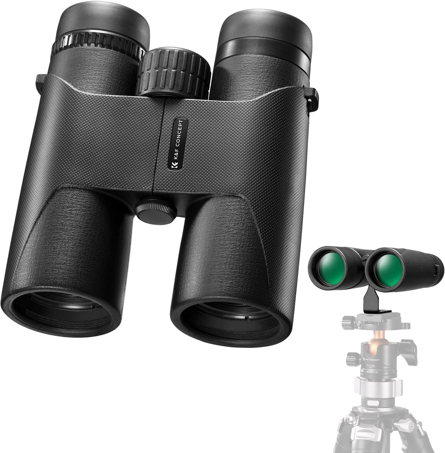 Merkloos 10x42 HD Verrekijker met Statiefmontage - Vogelspotten & Outdoor