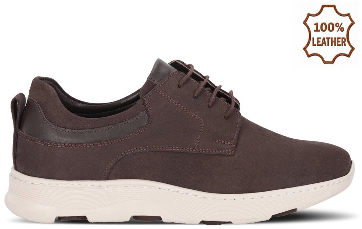 Slazenger Bellara Heren Veterschoenen - Bruin