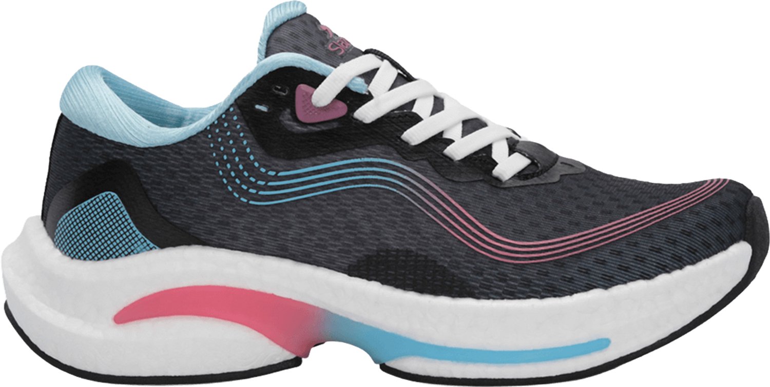Slazenger Wessel Dames Sneakers - Marineblauw / Roze