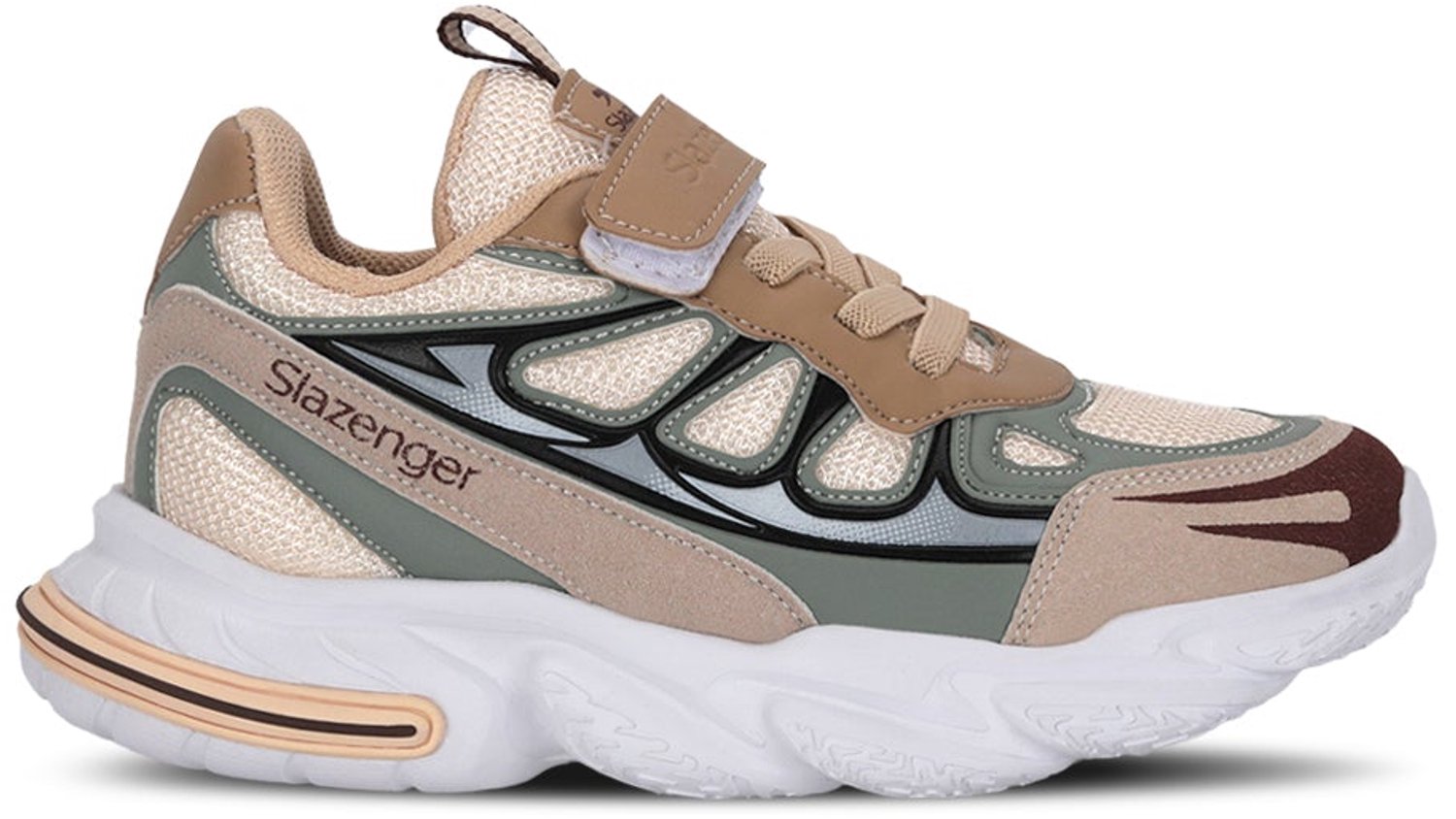 Slazenger Kafka Kinder Sneakers - Beige / Bruin