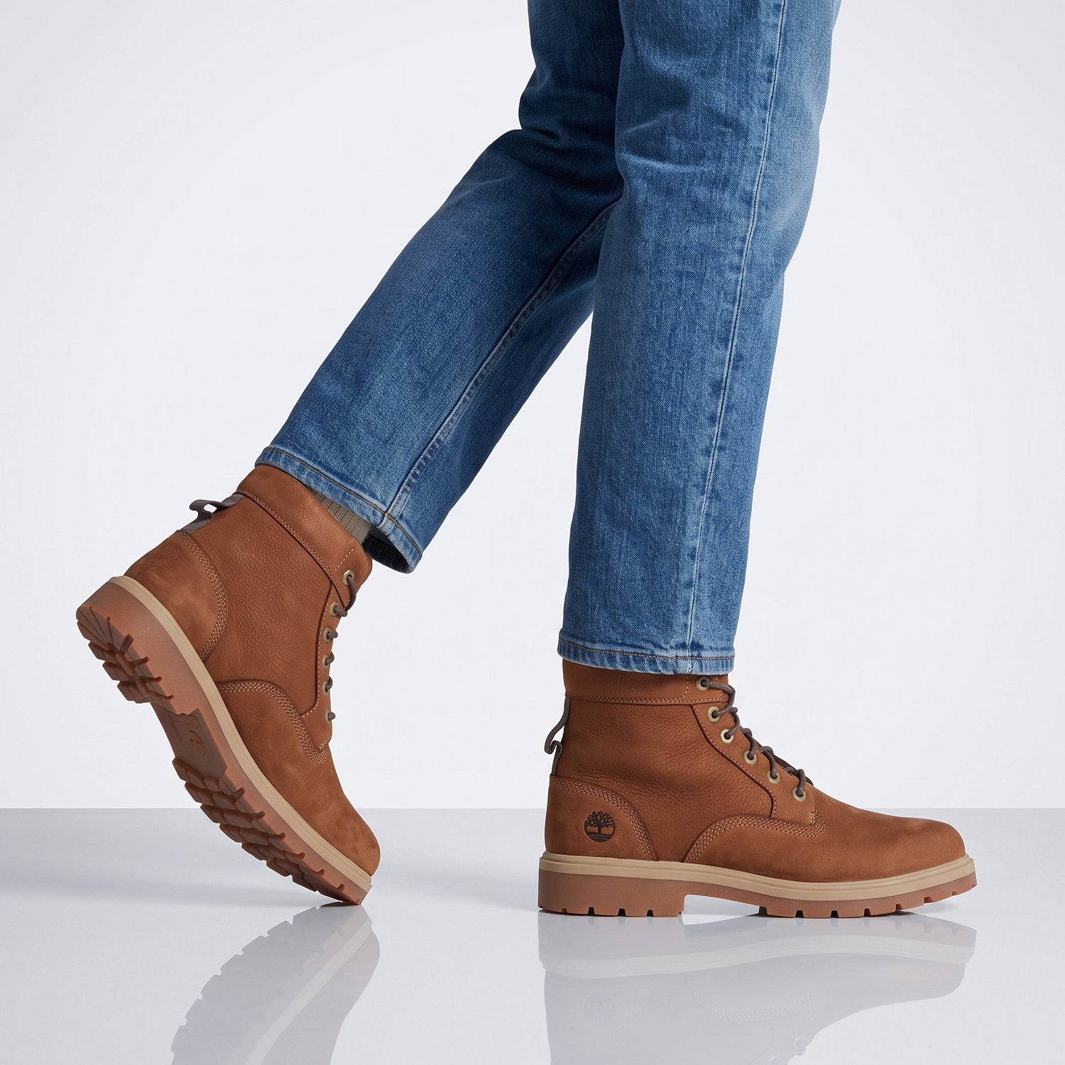 Timberland Auburn Falls 6-Inch Boot Waterproof Heren Premium Laarzen Leer TB0A2R54-EM7 Bruin