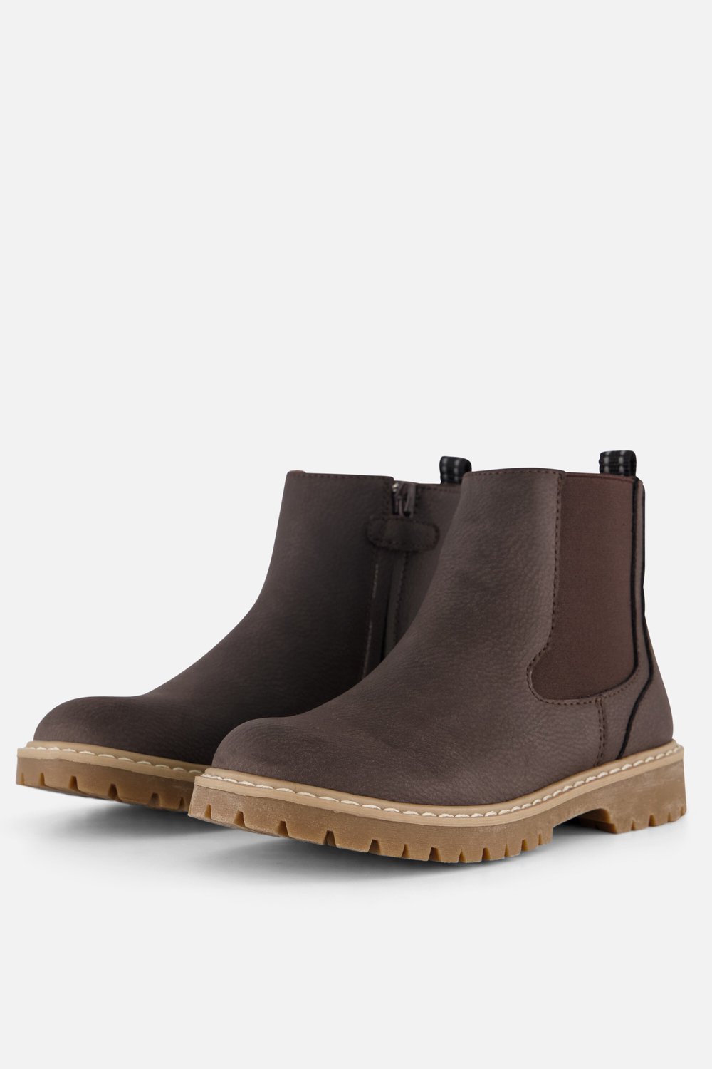 Muyters Chelsea boots bruin Synthetisch - Maat 35