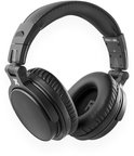 Zwarte Vonyx hoofdtelefoon met 'HDX50BK' op de hoofdband en een 'R' markering in de rechter oorschelp.