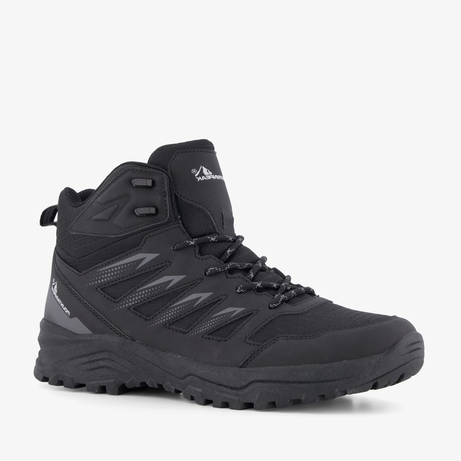Mountain Peak heren cat. A B wandelschoenen – Uitneembare zool Zwart