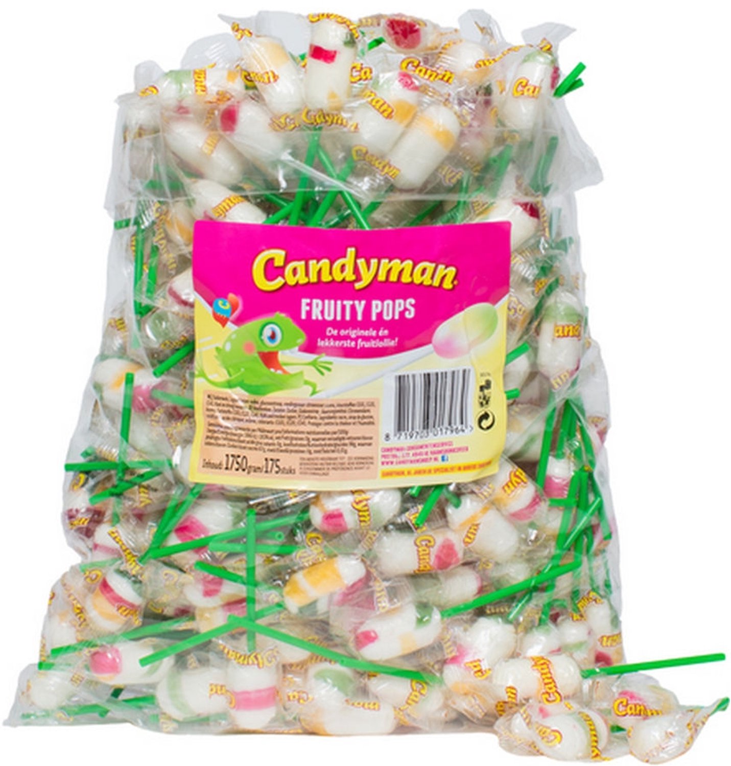 Candyman - Multifruit lollies - 175x10 gram