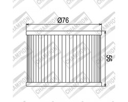 Filtre à huile Champion pour Moto Kawasaki 900 Ninja 1984 à 2020 Neuf