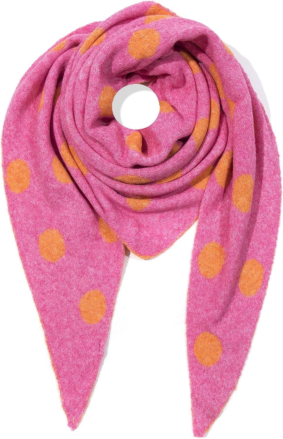 Dames Sjaal Polka Dot - Zacht & Warm - Veelzijdig Accessoire
