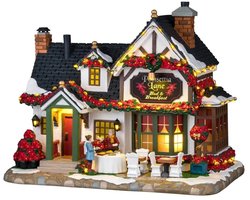 Lemax - Poinsettia Lane Bed & Breakfast