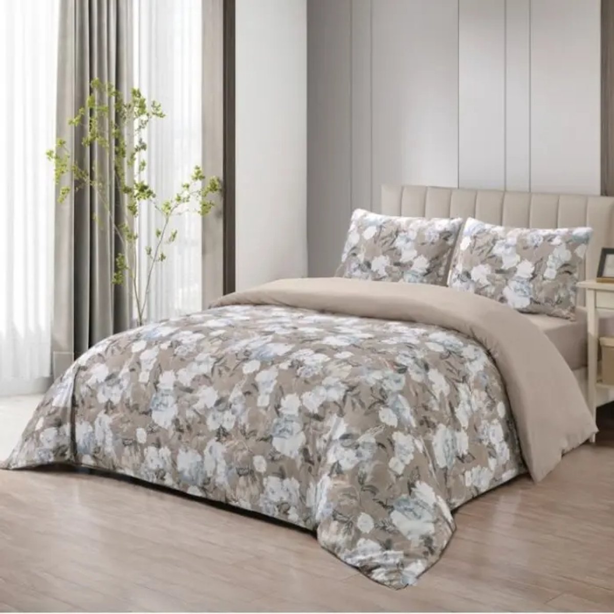 Lavella Dekbedovertrek set Akel microvezel 240x220 180x200+30 4-delig 40°C droger