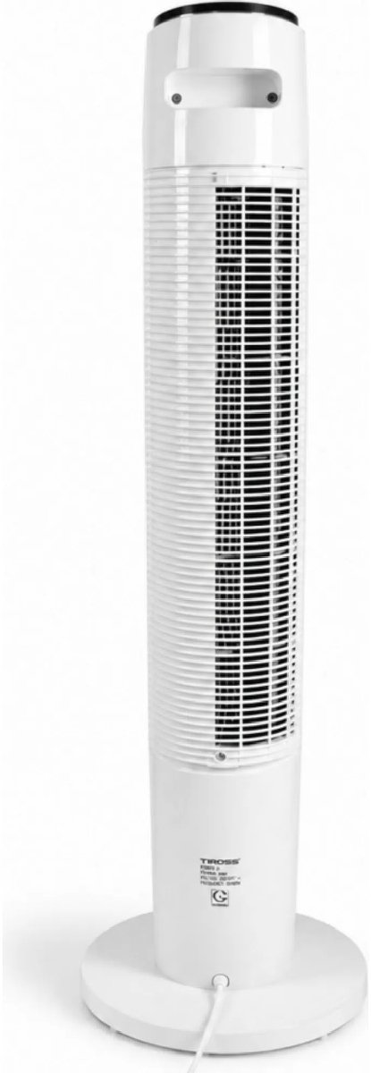 TIROSS Kolomventilator 45 W met 6 snelheden, aanraakbediening en 111 cm hoogte voor verkoeling