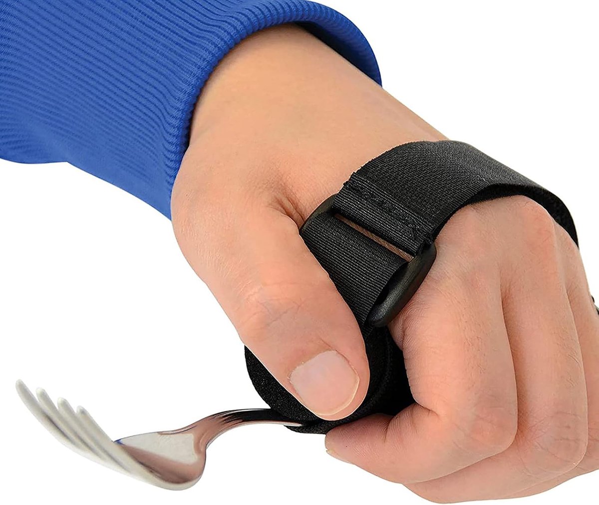 Aanpassingshulpmiddelen - Universele armband voor ouderen en mensen met een beperking voor het gebruik van eetbestekhulpmiddelen en huishoudelijke artikelen