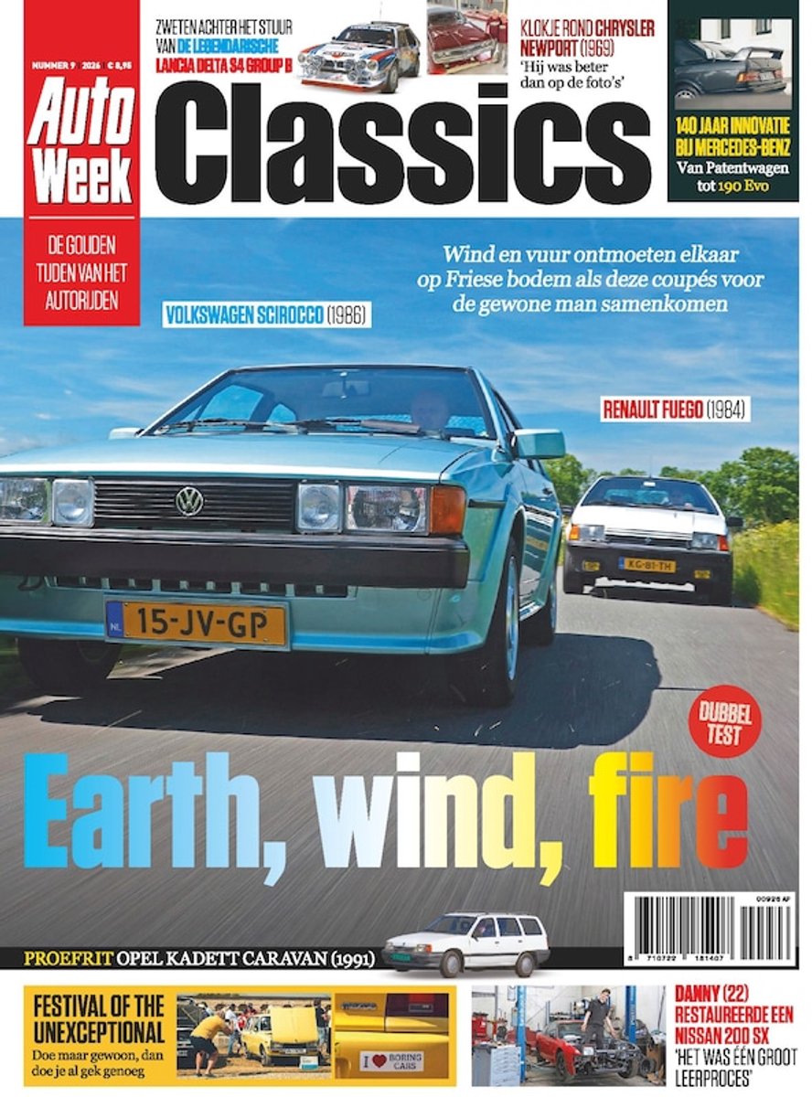 AutoWeek Classics 9-2026 - De gouden tijden van het autorijden