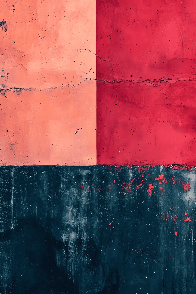 Muur Poster - Abstract - Modern - Kunst - Design - Hedendaags - posters - formaat 30x40cm - Wanddecoratie - XS2269MT