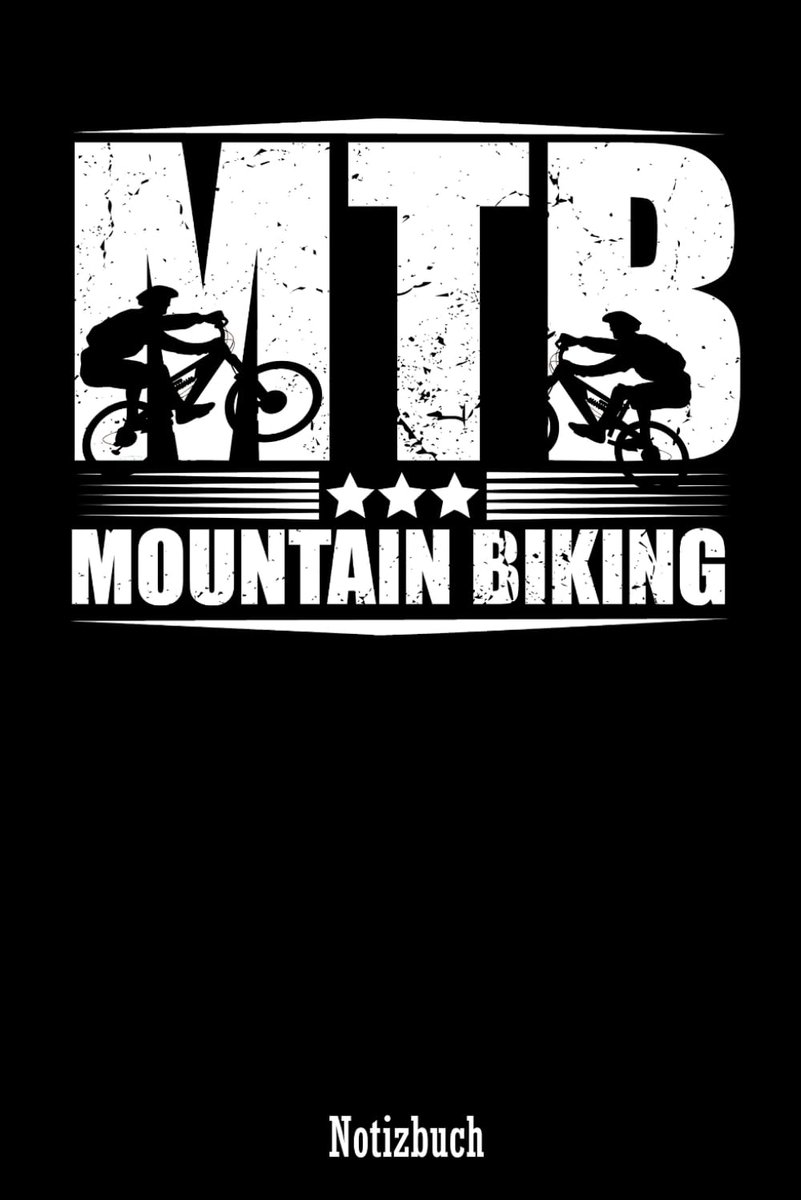 MTB Mountain Biking: Lined notebook - ShopVlot