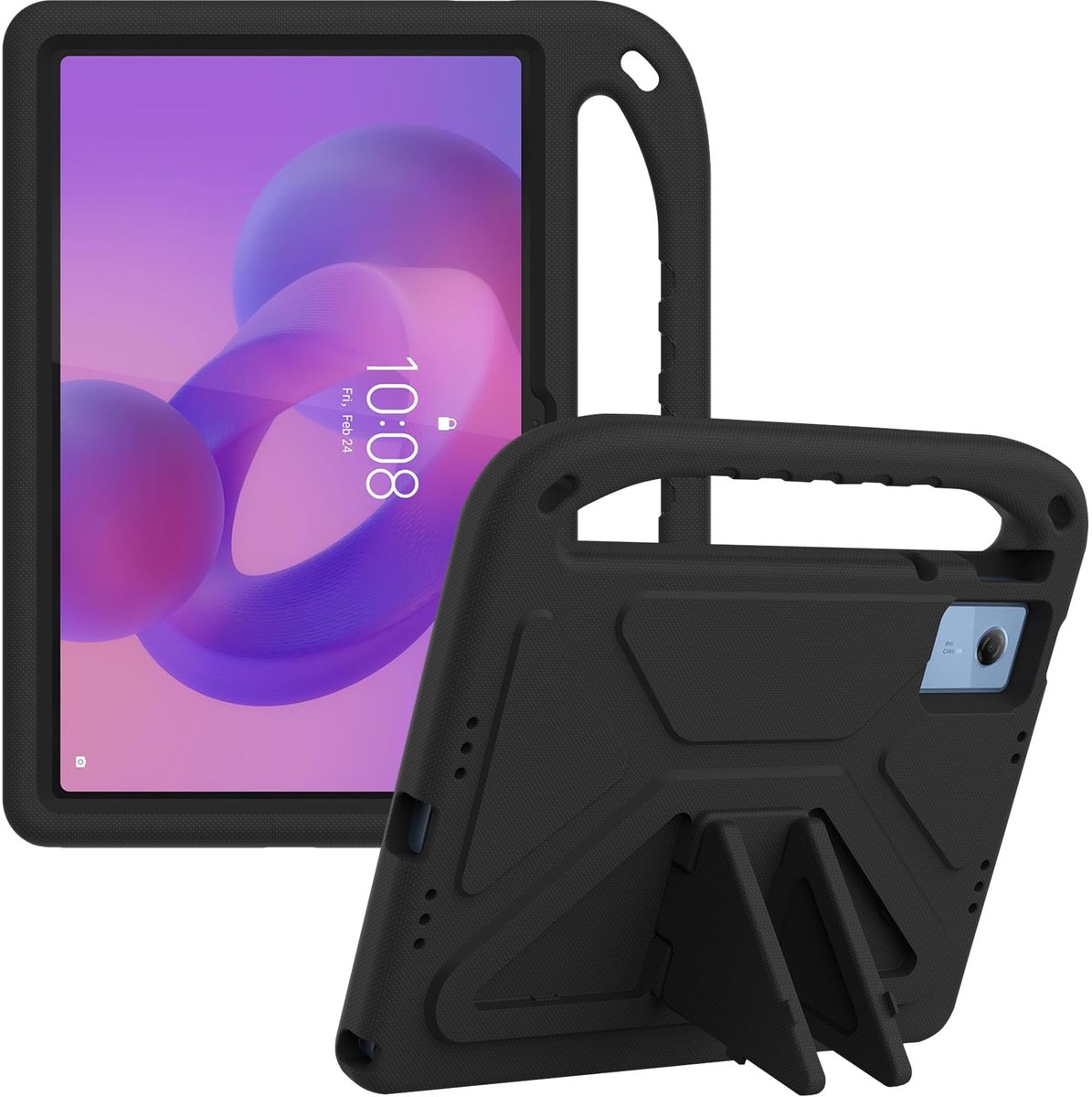 YRH Hoes voor Lenovo Idea Tab 11 inch 2025, Kinderhoes (Zwart) - ShopVlot