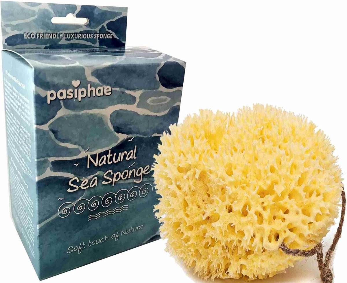 Zachte Loofah Zeespons - Bruin - XL - 100% Natuurlijk en Biologisch - Voor Mannen en Vrouwen