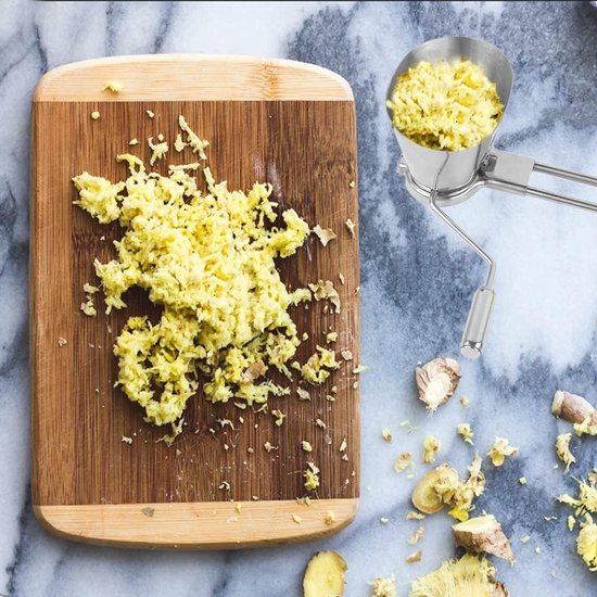 Handmatige Specerijenmolen van RVS, Eenvoudig te Reinigen Kruidenhakker voor Knoflook, Koriander en Ui, Perfect voor Koken en Bakken — afbeelding 4
