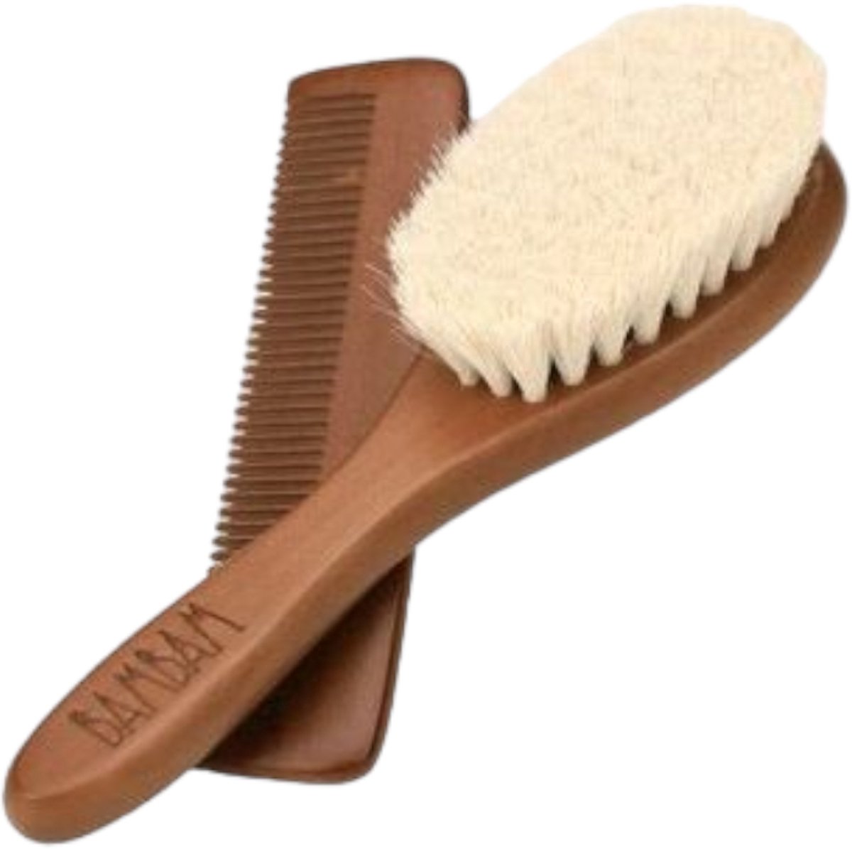 BAMBAM Haarborstel en Kam - Dark Eco Friendly