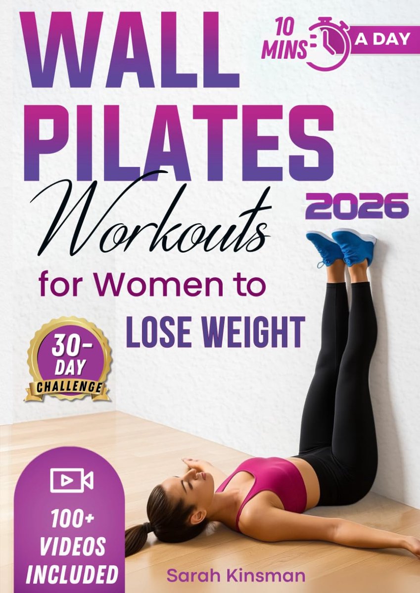 Wall Pilates Workouts For Women: Easy and Effortless 10-Minute 30-Day Challenge Home Workouts for Weight Loss, Toned - ShopVlot