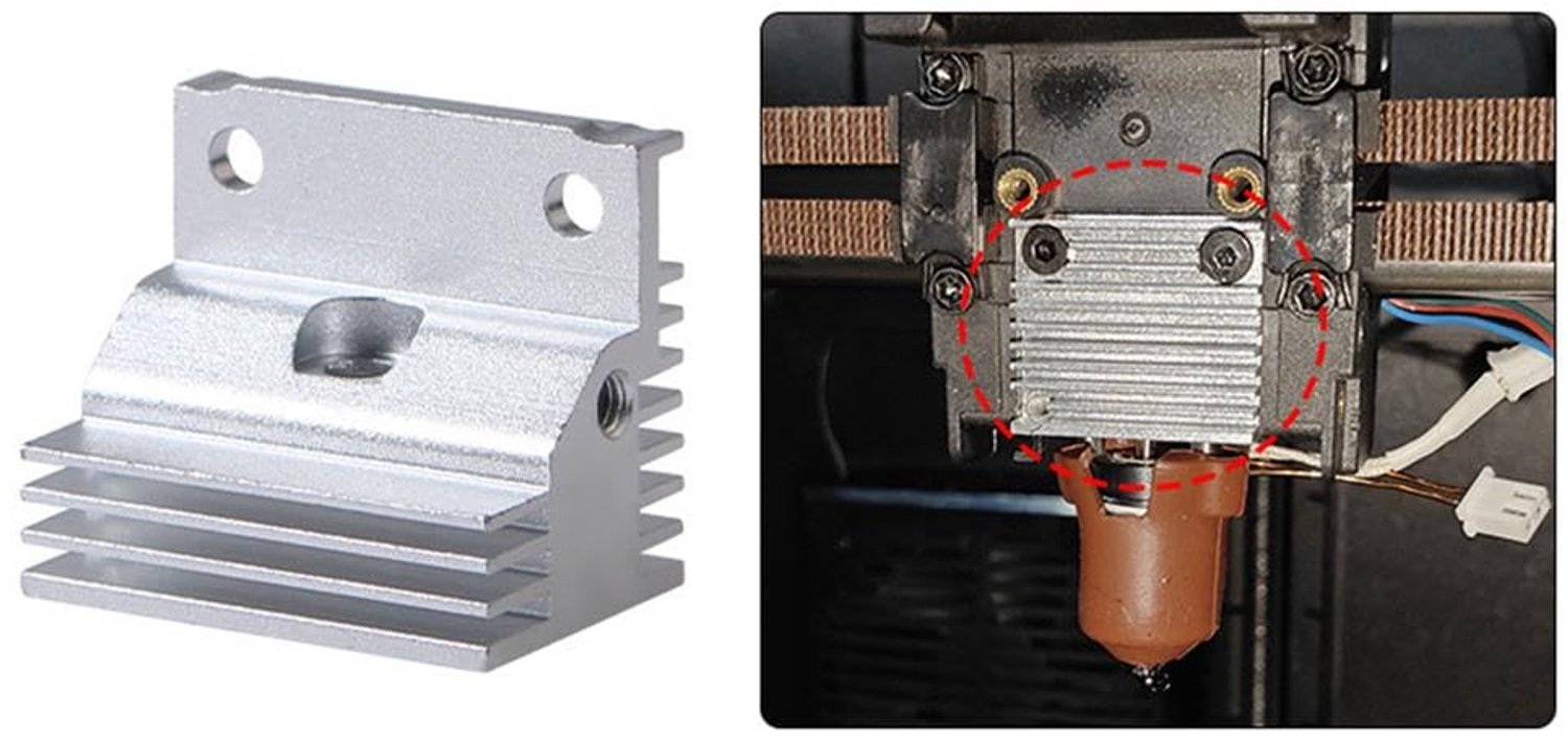 Aluminium Koellichaam voor 3D Printer - Voor Creality K1, K1C