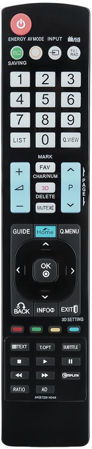 Afstandsbediening Vervanging voor LG TV