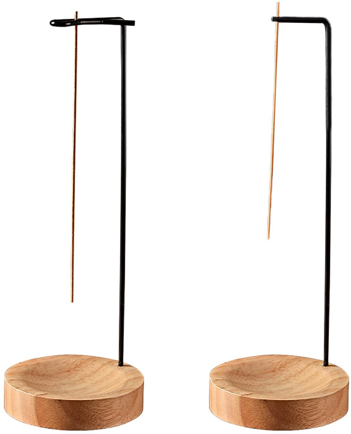2 Sets Houten Wierookhouder voor Creatieve Decoratie