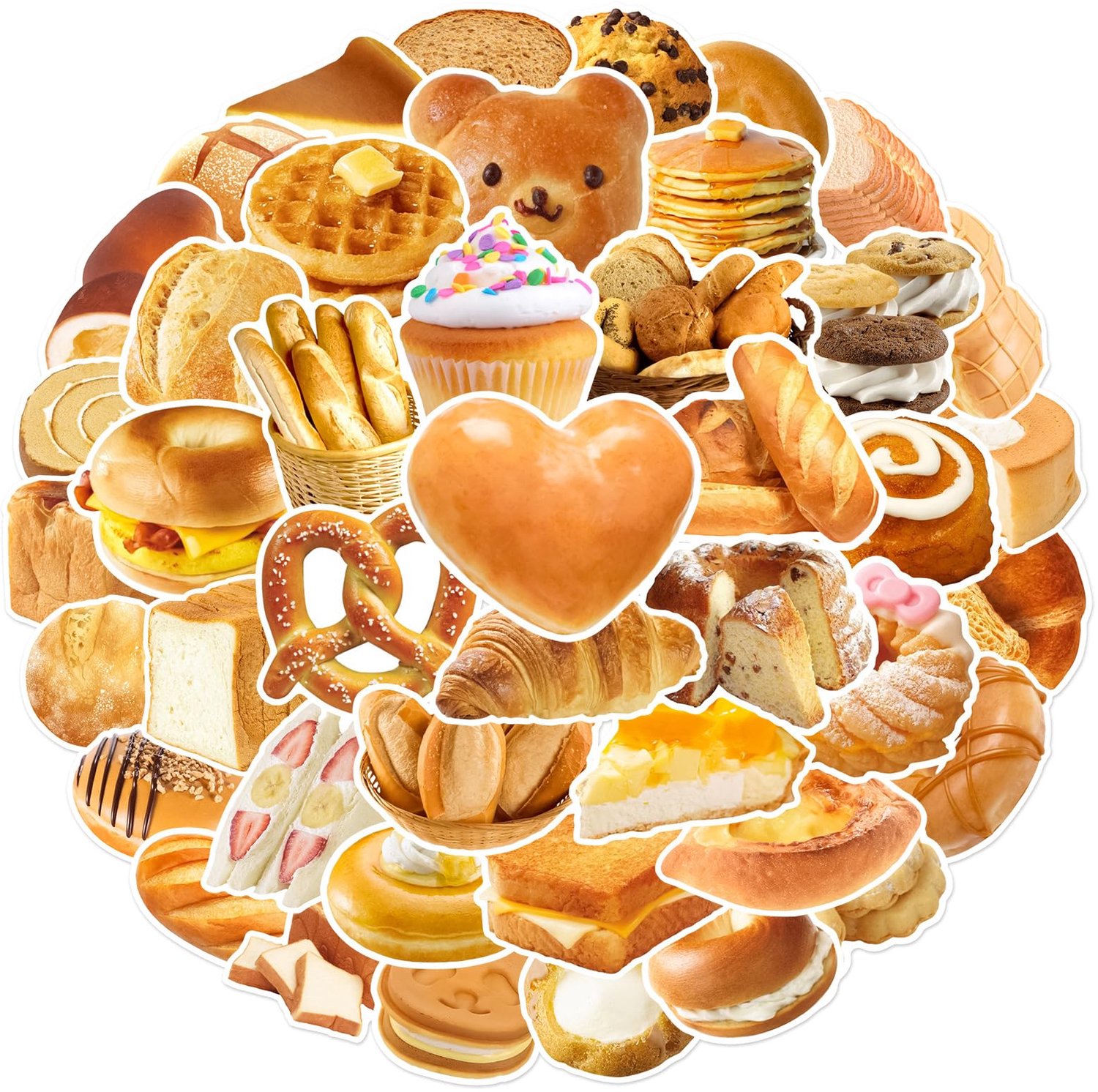 Set van 50 Waterproof Stickers voor Persoonlijke Decoratie