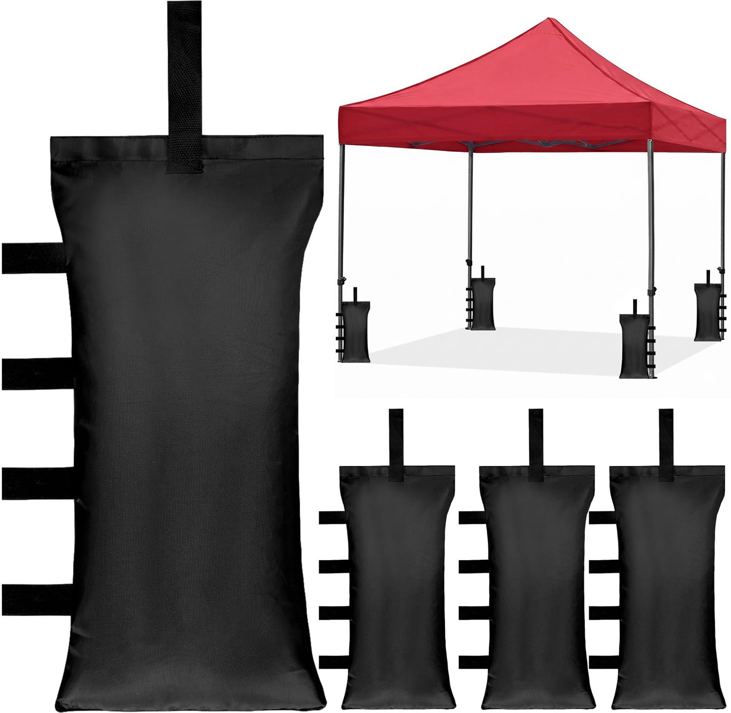 Set van 4 Verzwaarde Zakjes voor Partytent