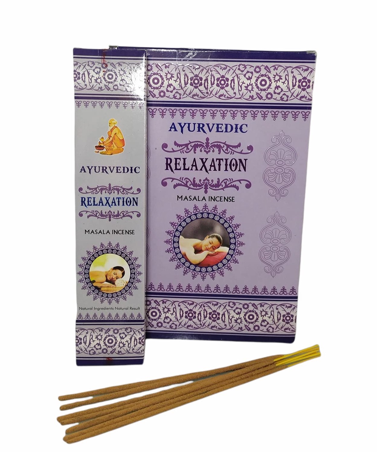 Ayurvedische Masala Wierookstokjes voor Ontspanning (12 Dozen)