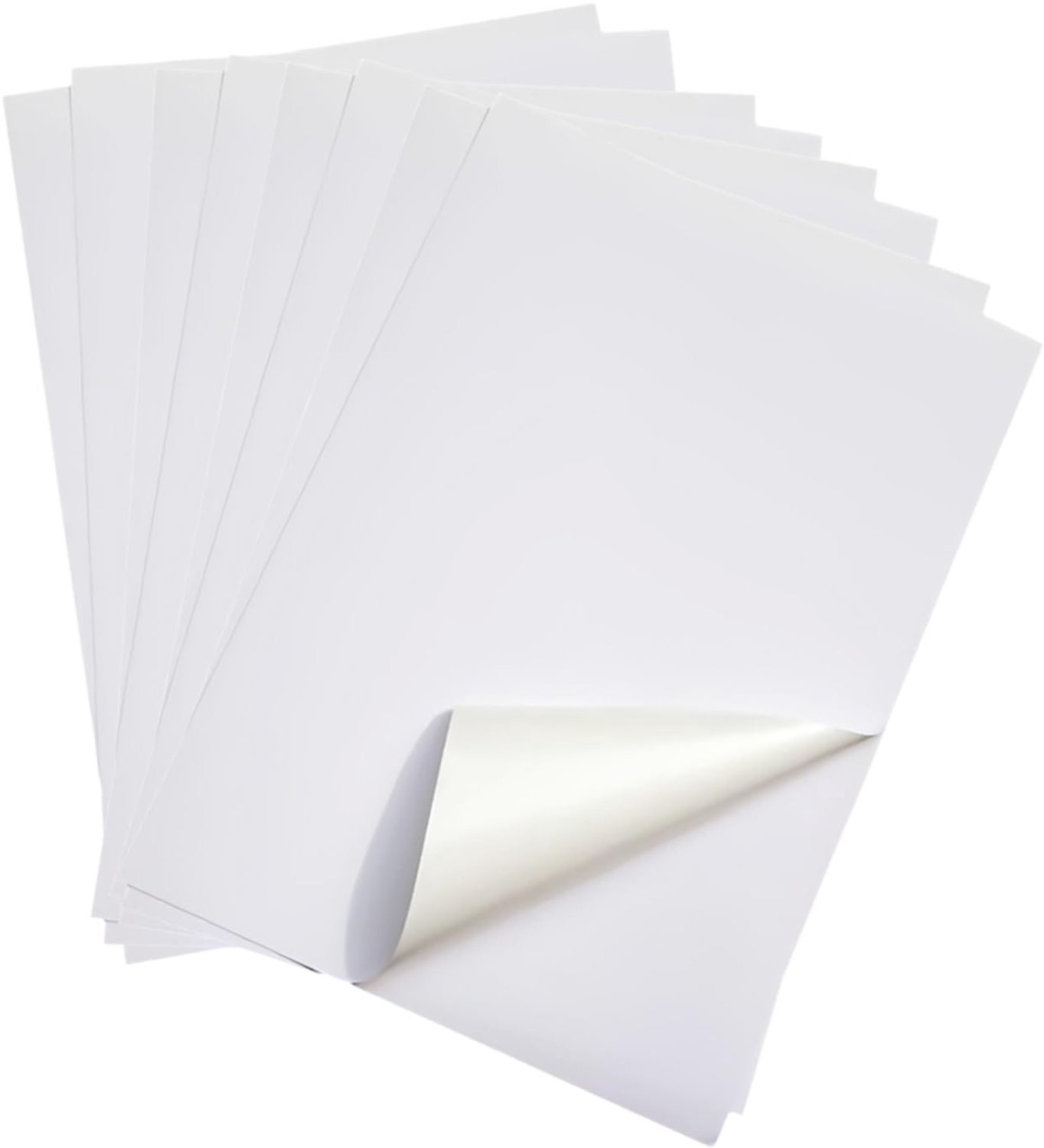 A4 Printbare Hechselfilm - Matt Wit