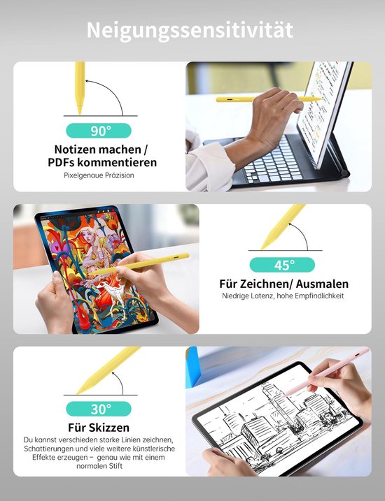 iPad Pen met Snelle Oplading en Palm Rejection — afbeelding 4