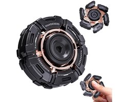 Fidget Spinner van Metaal met Vouwmechanisme en Geluidseffecten