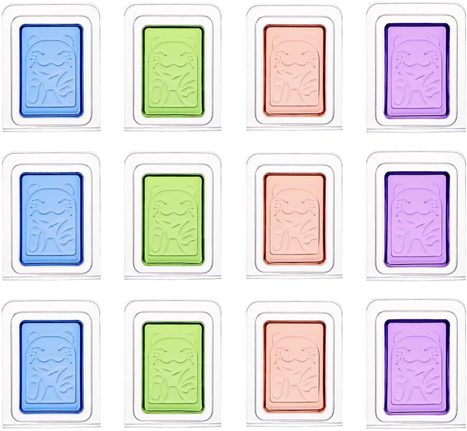 Pack of 12 Dustbins - Luchtverfrisser voor Vuilnisbakken
