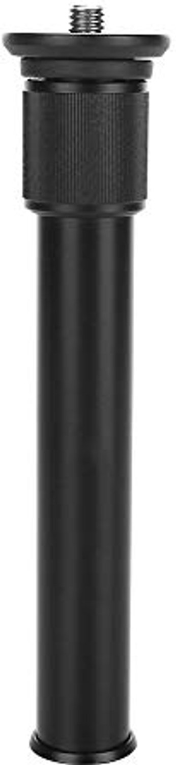 Verlengstang 30 cm - Aluminiumlegering - Verstelbare Telescoopstang - 3/8 inch Schroefgat - Compatibel met Camera's/Statieven - Dubbel Scharnier Ontwerp - Fotografie-statief