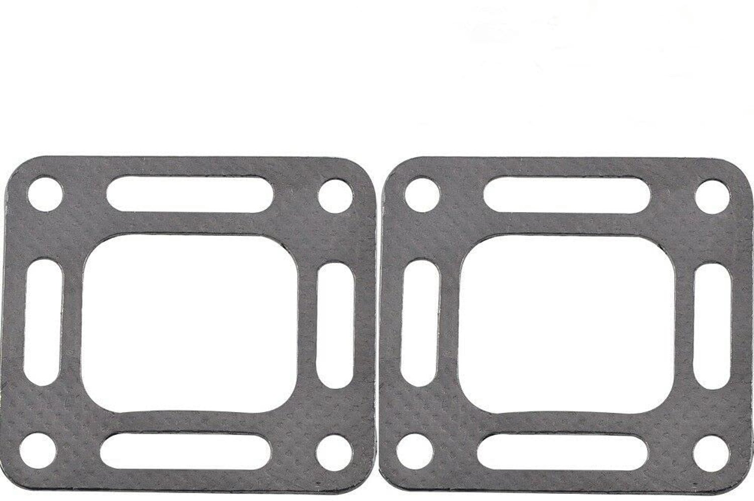 Uitlaat Elleboog Pakking - 2 Stuks - Hoogwaardig Materiaal - OEM Pasvorm - Vervangt Mercruiser - Verpakkingsgrootte 6,97 x 5,91 x 0,39 Inch - Spruitstukpakking